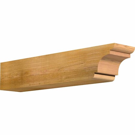 Ekena Millwork New Brighton Rough Sawn Rafter Tail, Western Red Cedar, 6"W x 6"H x 32"L RFT06X06X32NEB00RWR